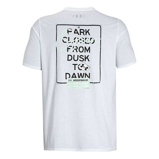 Men's Under Armour Wordmark Sports White 1356892-100