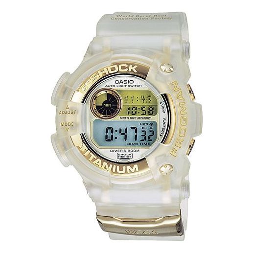 CASIO G-Shock Digital 'White Yellow' DW-9901WC-9T