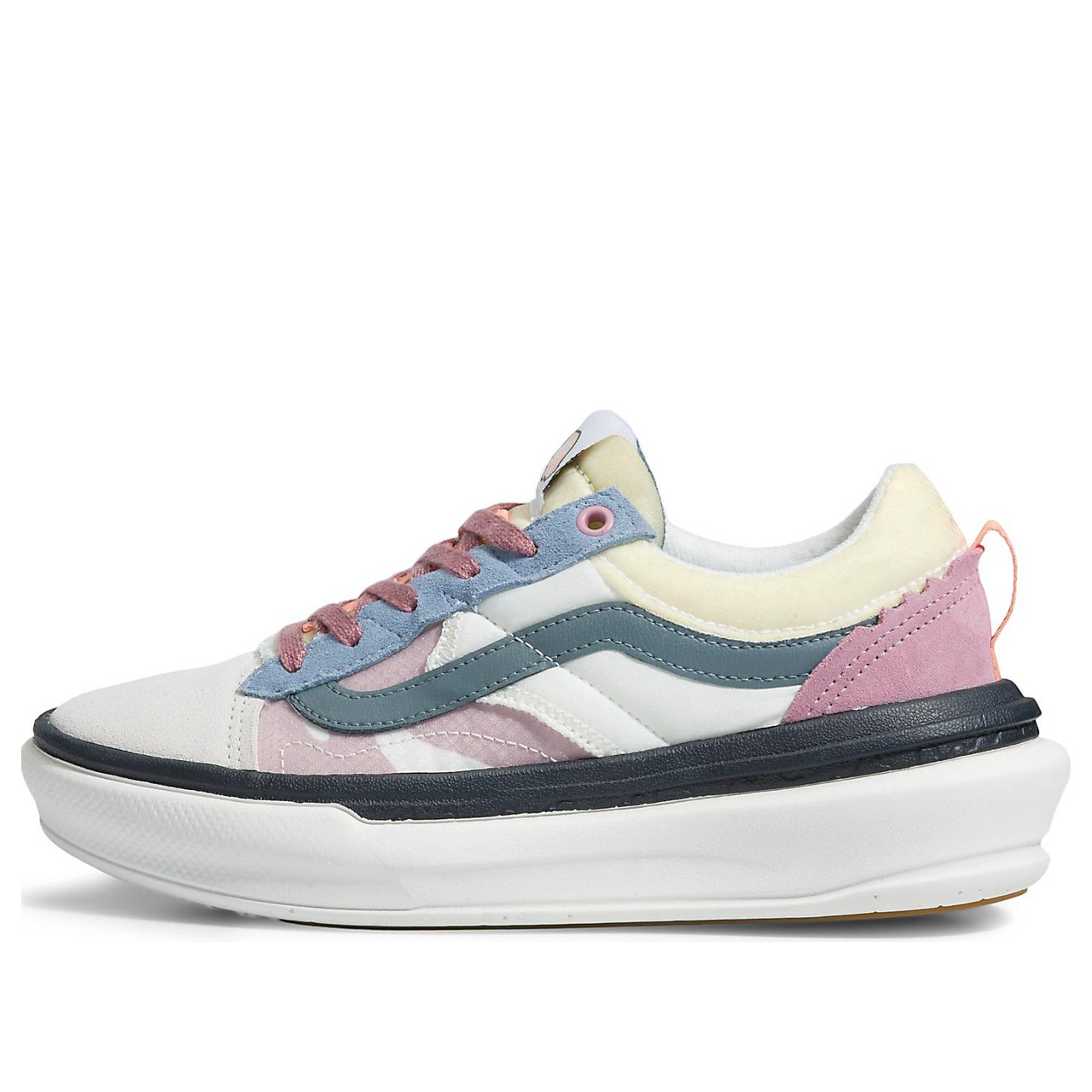 Vans Old Skool Overt Plus CC 'White Purple Black' VN0A4BVLYQ1