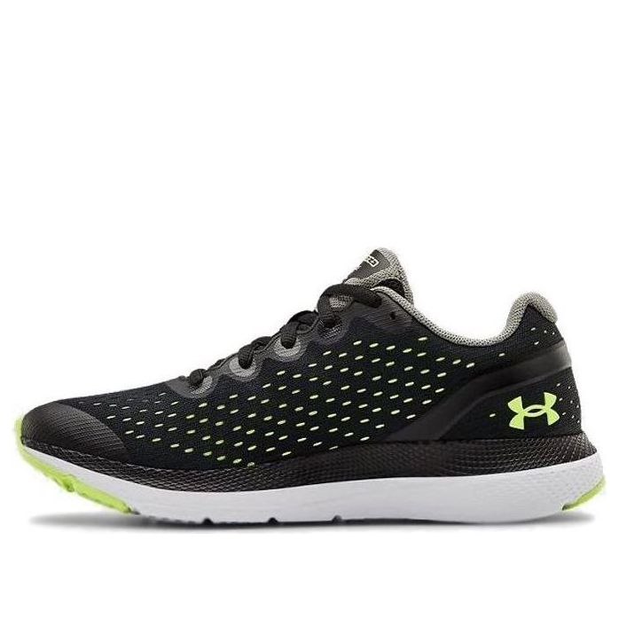(GS) Under Armour Charged Impulse Black/Green 3022940-002