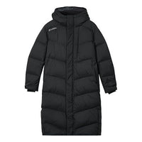 Skechers Casual Long Down Jacket 'Black' L423M140-03B6