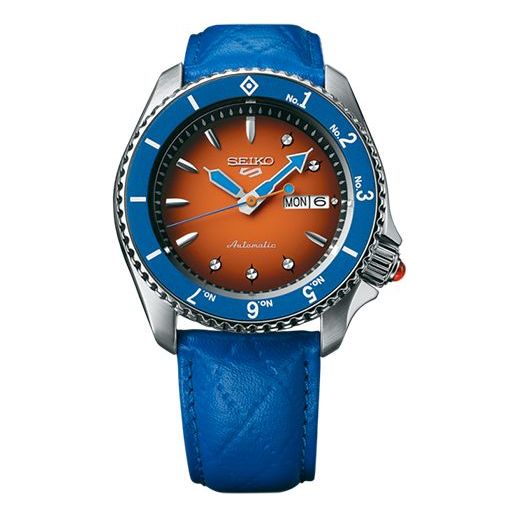 SEKIO 5 Sports x JOJO's Bizarre Adventure Golden Wind Guido Mista Mechanical Blue SBSA031