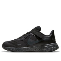 (PS) Nike Revolution 5 FlyEase 'Triple Black' CQ4648-001