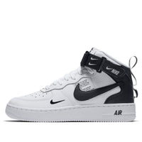 (GS) Nike Air Force 1 Mid LV8 'White Black' AV3803-100