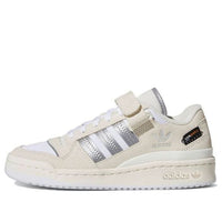 (GS) adidas originals Forum Low J 'Off White Silver Metallic' GY8299