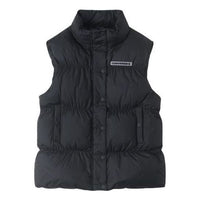 (WMNS) Converse Super Puffer Vest Asia Sizing 'Black' 10025203-A01