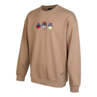 adidas China Graphic Sweater Asia Sizing 'Brown' IB2775