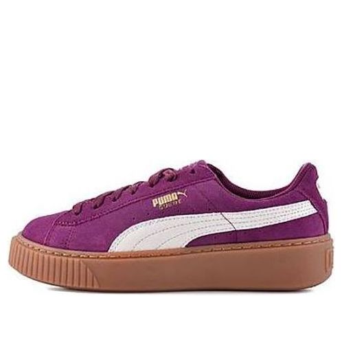 PUMA Suede Platform SNK 'Dark Purple' 363906-03