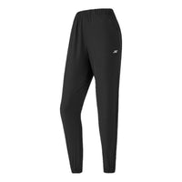 (WMNS) Skechers Woven Pants 'Black' P223M020-0018