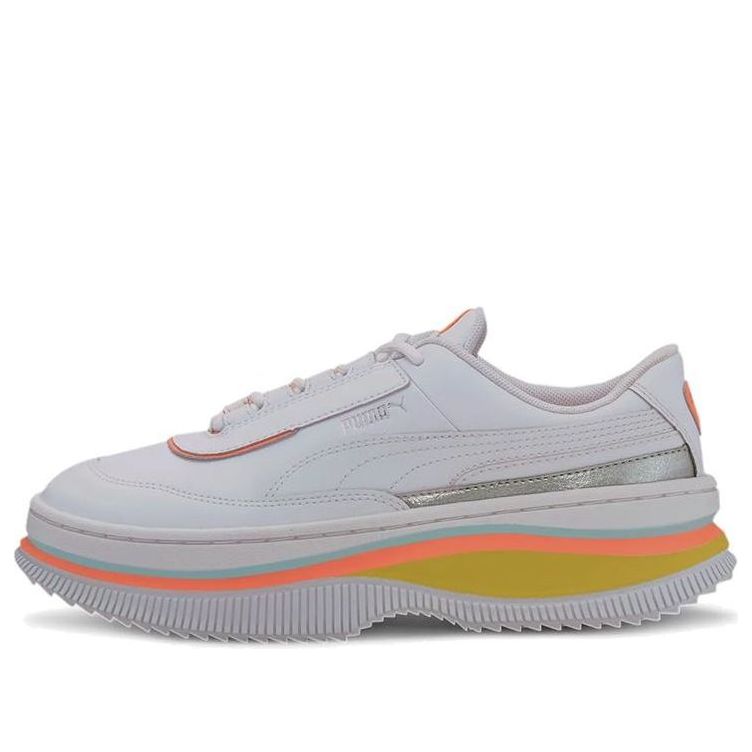 (WMNS) PUMA Deva Mono Pop White/Orange 373919-03