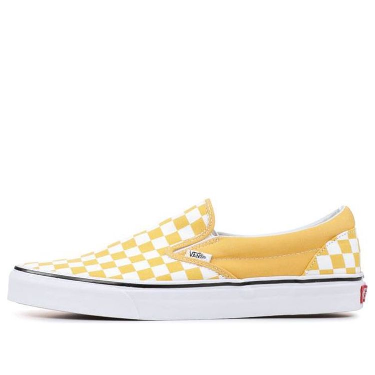 Vans Classic Slip-On 'Ochre Checkerboard' VN0A38F7QCP