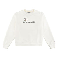 (WMNS) New Balance x Zero per Zero Sweatshirt Asia Sizing 'White' NCA47012-IV