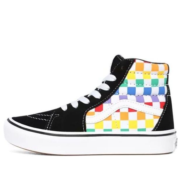 (PS) Vans SK8-HI ComfyCush 'Rainbow Checkerboard' VN0A4U1RU09