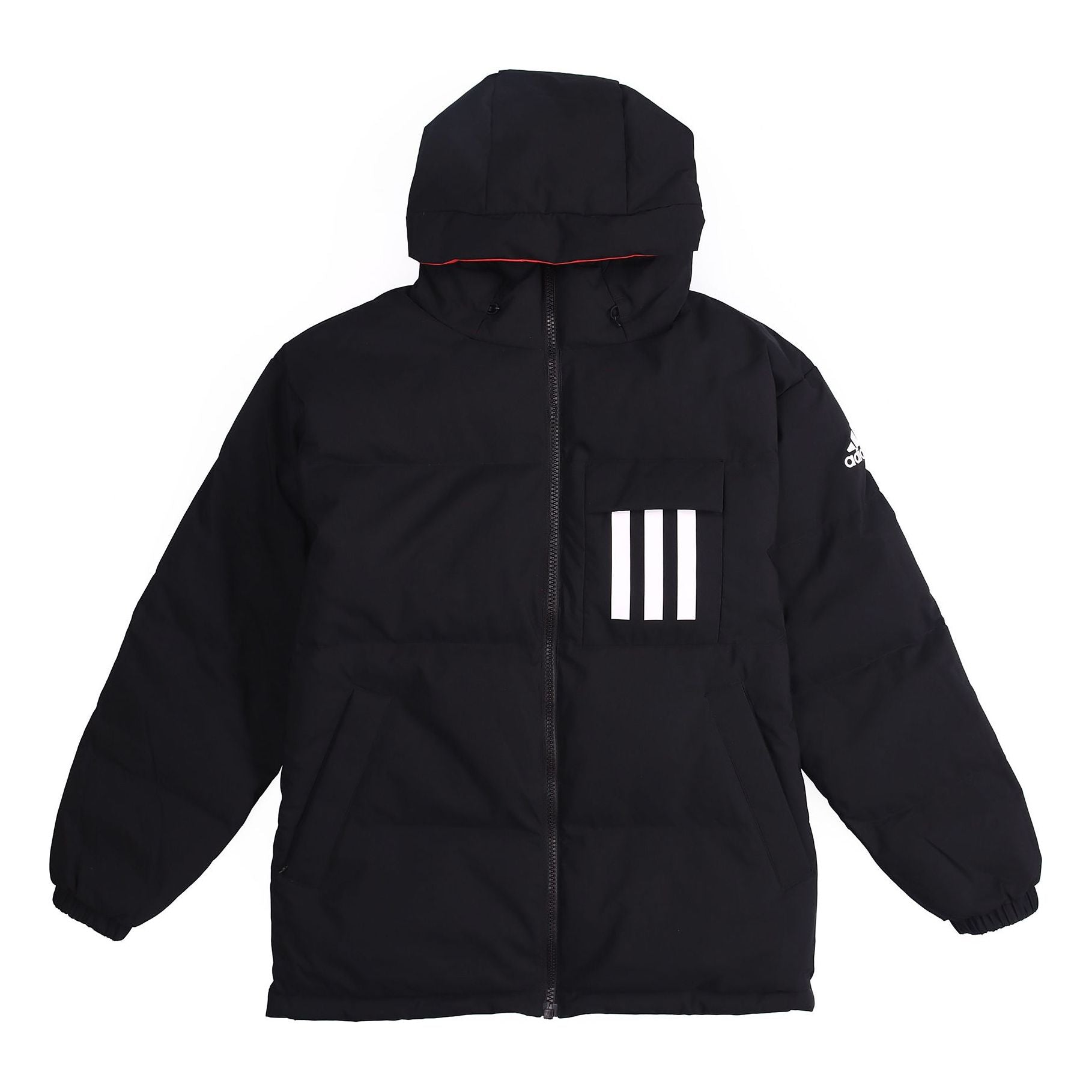adidas Rev 3st Down Ho Stay Warm Reversible Outdoor hooded down Jacket Black EH4011
