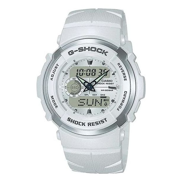 CASIO G-Shock Analog-Digital 'White' G-300LV-7AJF