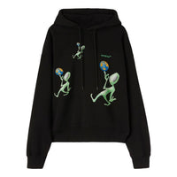 Off-White Alien Arrow Skate Hoodie 'Black' OMBB085F22FLE0161050