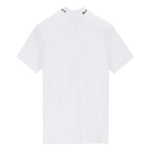 Nike x NOCTA Drake Golf Mock Neck Top 'White' DJ5576-100