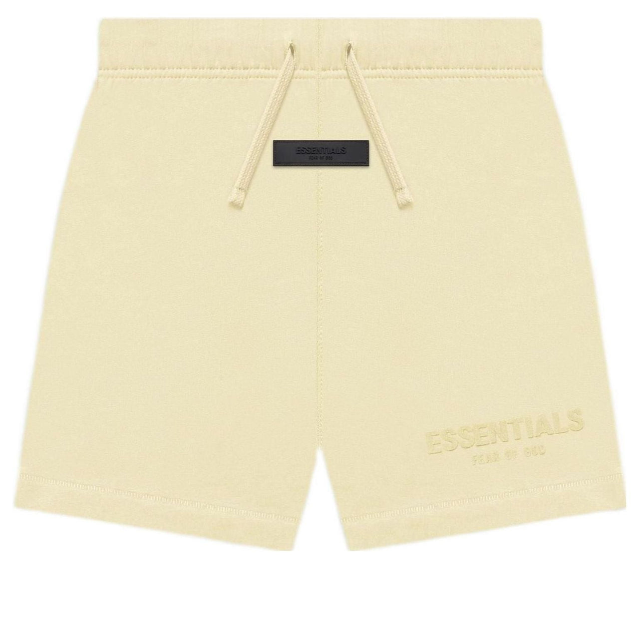 (PS) Fear of God Essentials FW22 Jersey Shorts 'Canary' FOG-FW22-376
