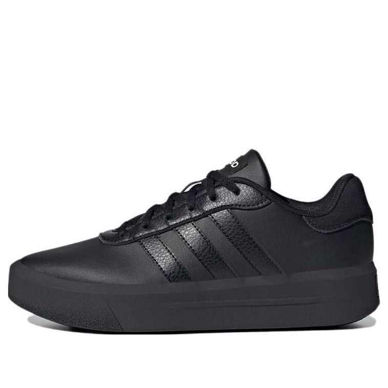 (WMNS) adidas Court Platform 'Black' GV8995