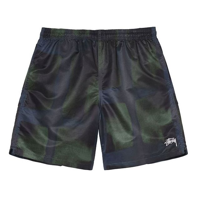 Stussy Dyed Plaid Water Short 'Green' 1131411