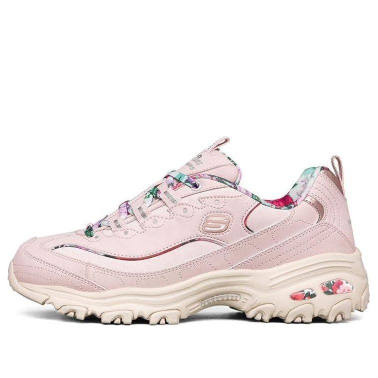 (WMNS) Skechers D'Lites 1.0 Low-Top Running Shoes Pink 149464-PKMT