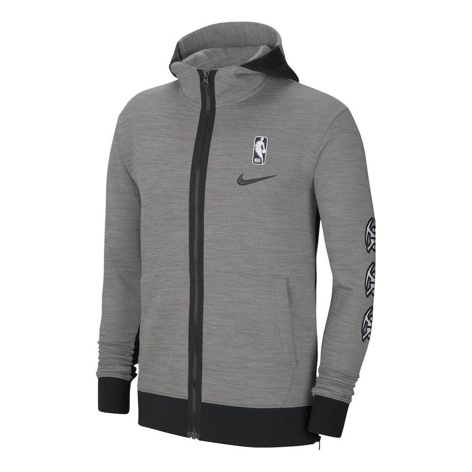 Nike NBA Toronto Raptors Therma Jacket 'Grey' CU0493-063