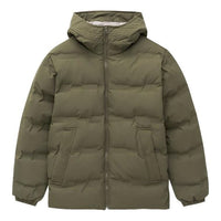 New Balance Warm Puffer Jacket Asia Sizing 'Olive Green' AMJ24375-DMO