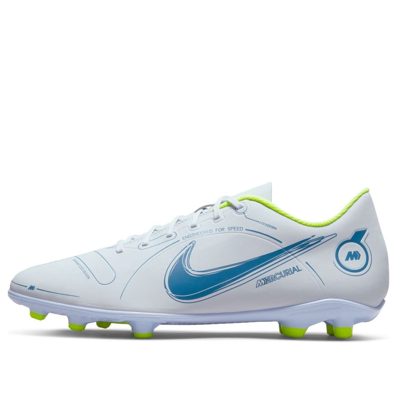 Nike Mercurial Vapor 14 Club MG 'Grey Dark Marina Blue' DJ2903-054