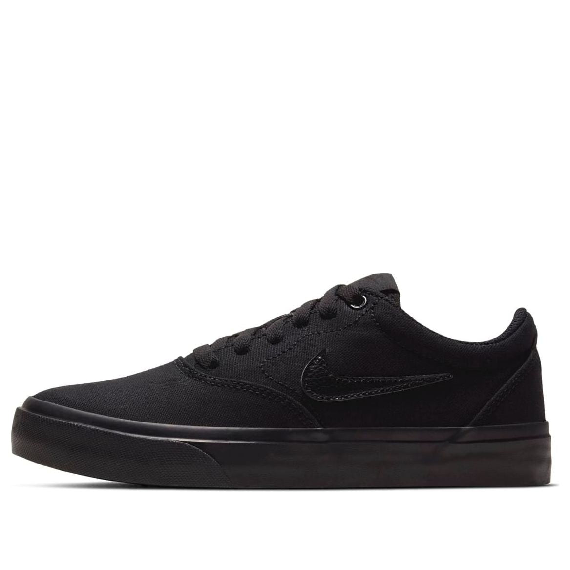 (GS) Nike SB Charge Canvas 'All Black' CQ0260-005