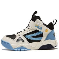 (GS) FILA High-Top Skate Shoes 'White Black Blue' K14B341301FBG