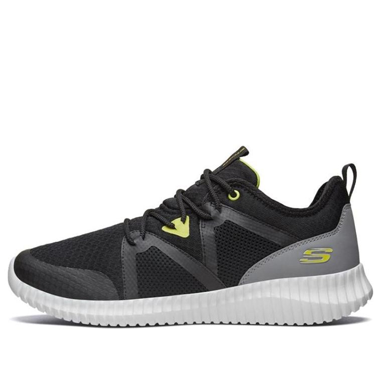 Skechers Elite Flex Black/Gray/White 666086-BKGY