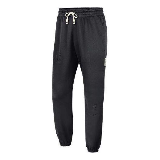 Nike Brooklyn Nets Standard Issue NBA Sports Long Pants Black CN3196-010