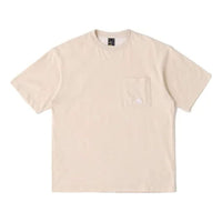 New Balance Lifestyle Plain Cotton Pocket Tee Asia Sizing 'Beige' AMT35026-TWF
