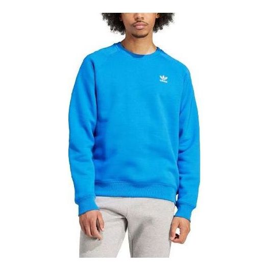 adidas Trefoil Essentials Crewneck 'Blue' IR7781