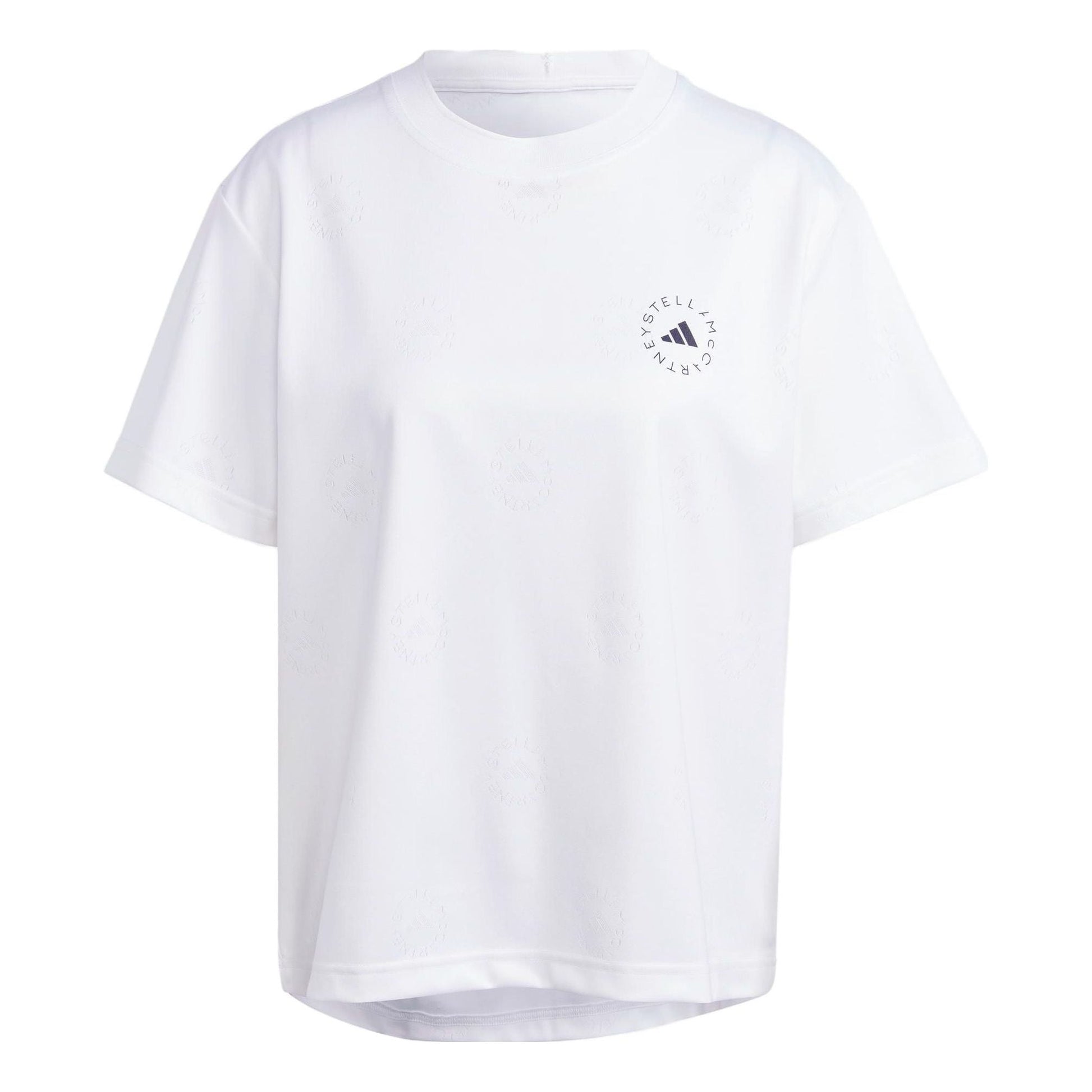 (WMNS) adidas by Stella McCartney TrueCasuals Regular Sportswear T-Shirts 'White' HS4244