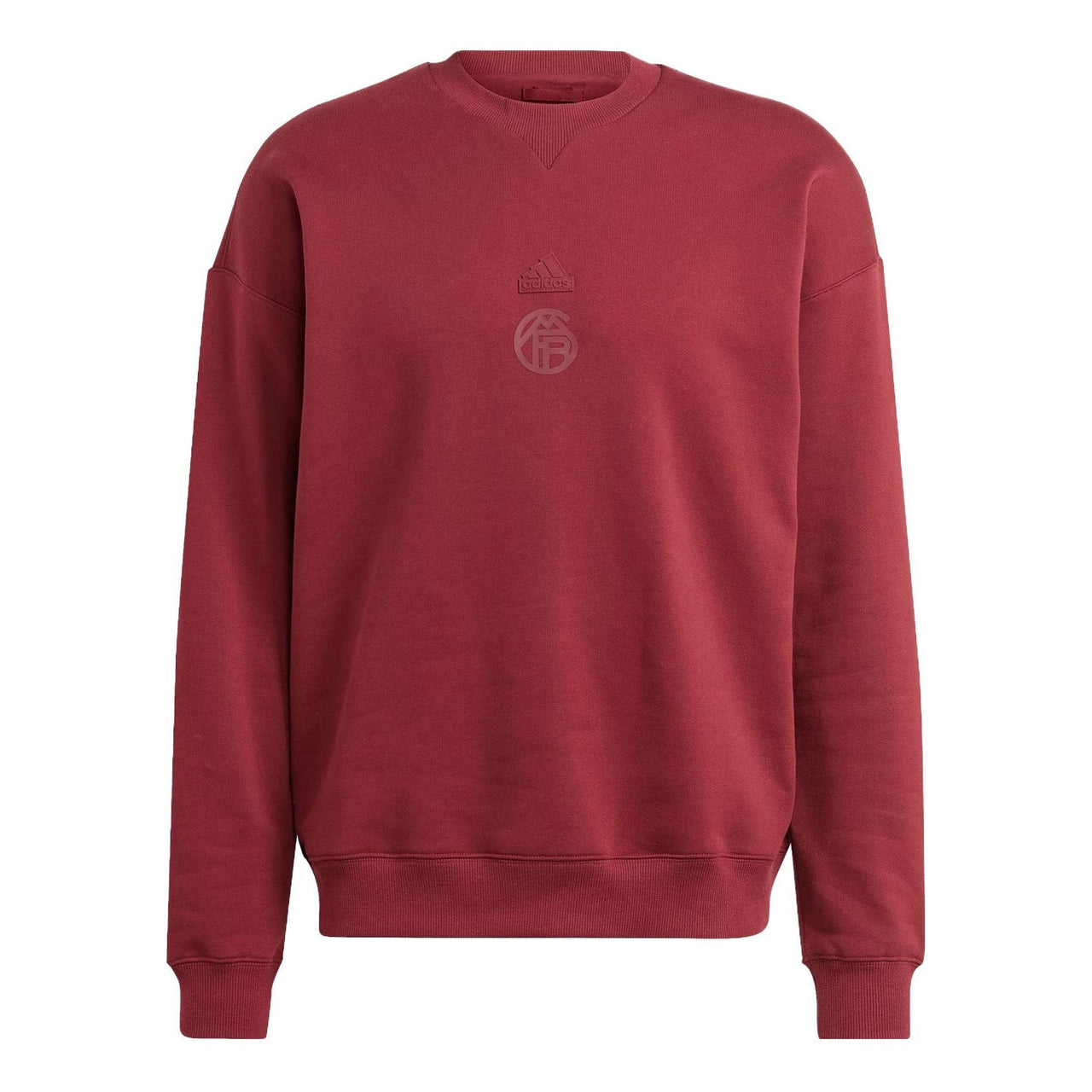 adidas FC Bayern Lifestyler Sweatshirt 'Burgundy' HY3308
