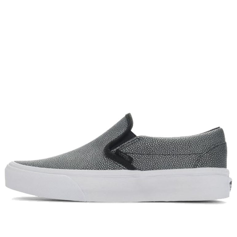 Vans Classic Slip-On Negras Stingray Black/White V004MPJQY