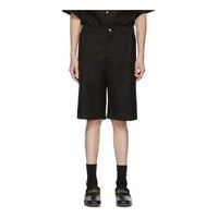 Gucci Viscose Linen Shorts With Orgasmique 'Black ' 623078-ZADDU-1000