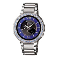 CASIO Waterproof SHEEN Stainless Steel Strap Silver Analog SHN-6012D-2A