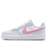 (GS) Nike Court Borough Low Essential+ 'White Rising Pink' IQ2725-101