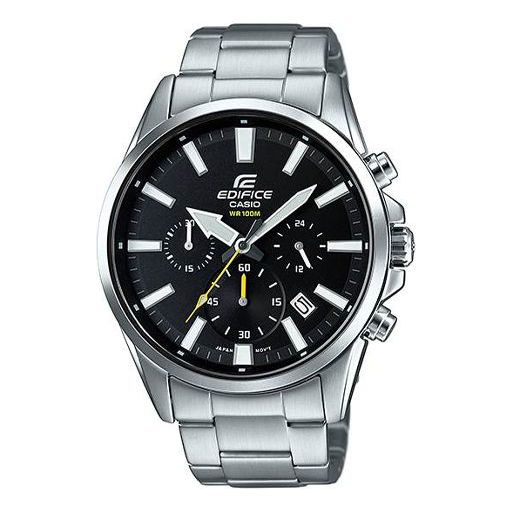 CASIO EDIFICE Stainless Steel Strap Mens Black Analog EFV-510D-1A