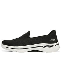 (WMNS) Skechers Go Walk Arch Fit Slip on 'Black' 124483-BLK