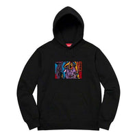 Supreme FW18 Chainstitch Hooded Sweatshirt Black SUP-FW18-937