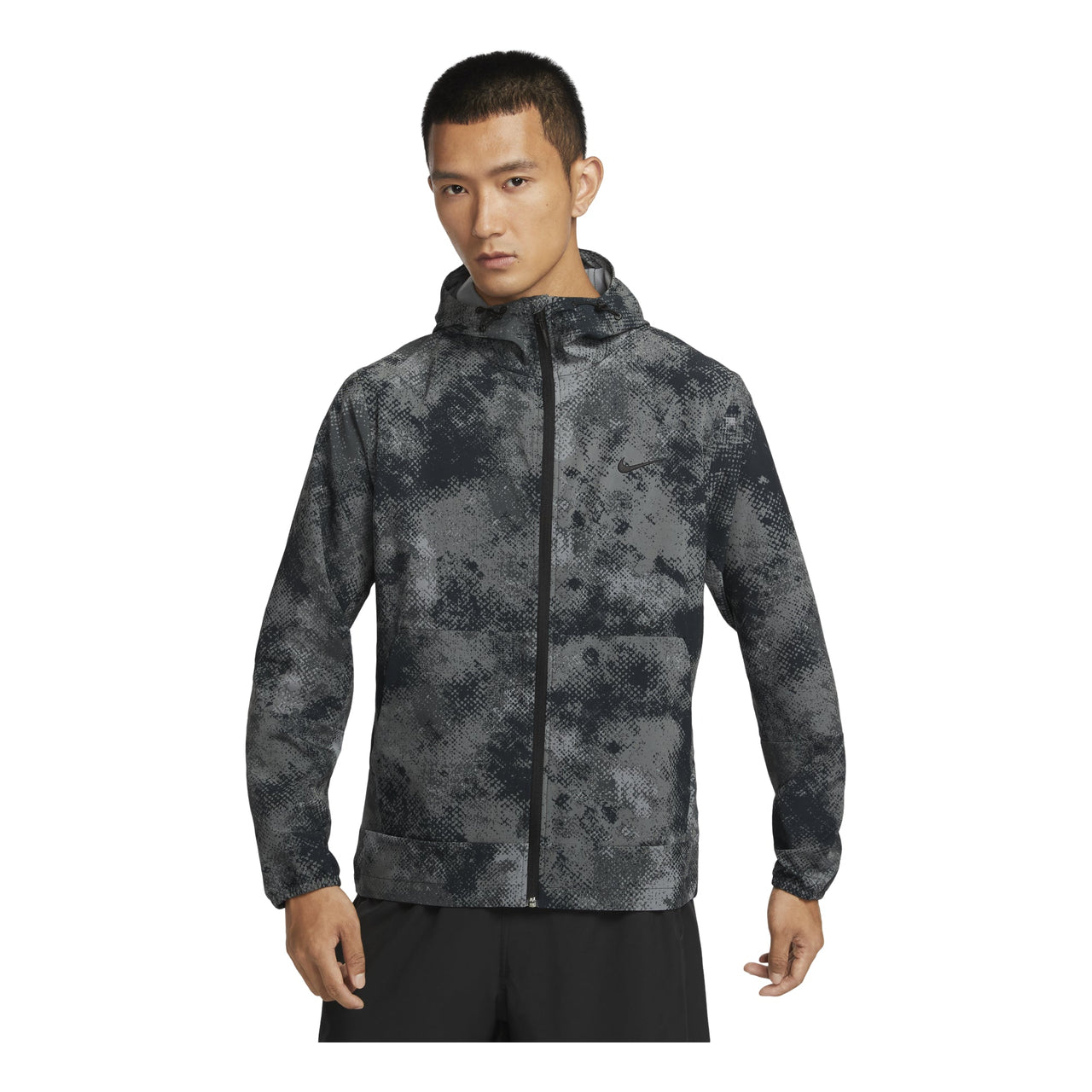 Nike Unlimited Jacket 'Grey Black' FZ1093-010