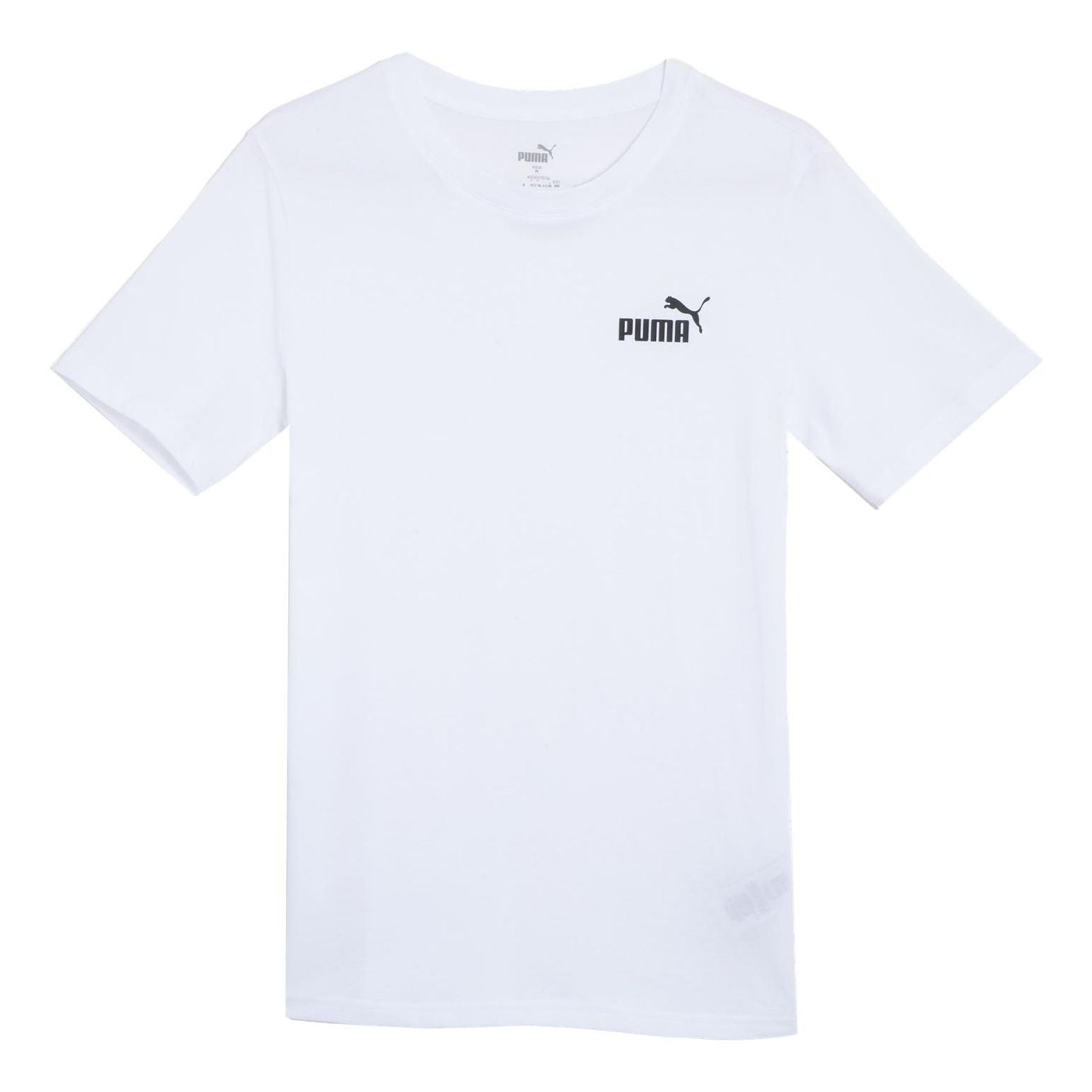 PUMA Logo T-shirt 'White' 683484-05