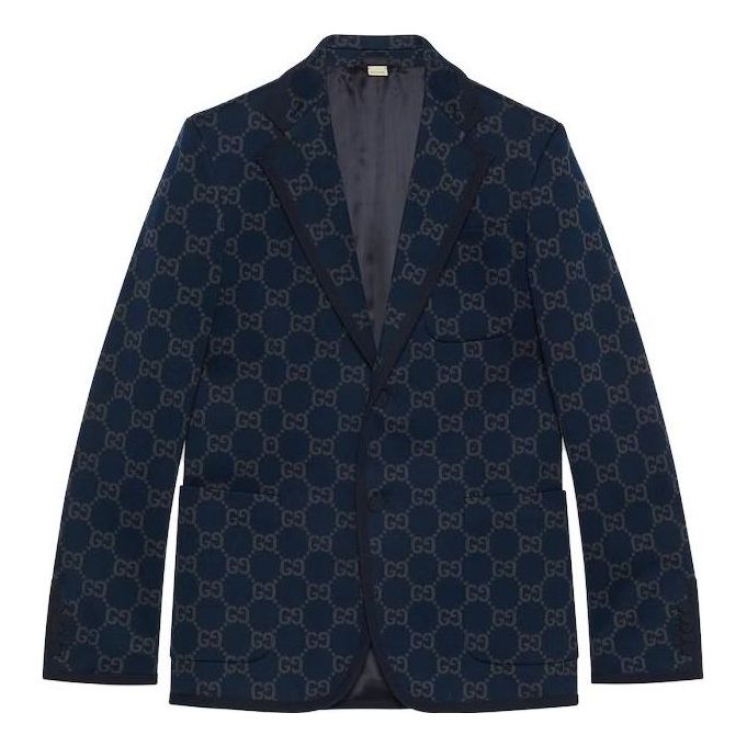 Gucci GG Cotton Jacket 'Blue' 770398-ZAO35-4544