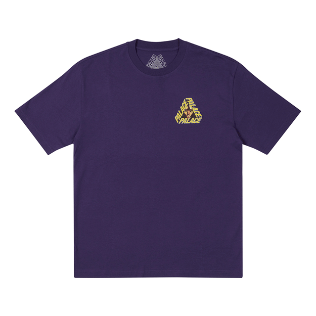 Palace G-Face T-Shirt 'Purple' P21TS139