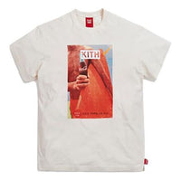 KITH x Coca Cola Crossover Surfboard Vintage Printing Short Sleeve Unisex White KH3882-104