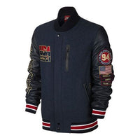 Nike Team USA Destroyer Stay Warm logo Sports baseball uniform Blue Black Blueblack 612902-473