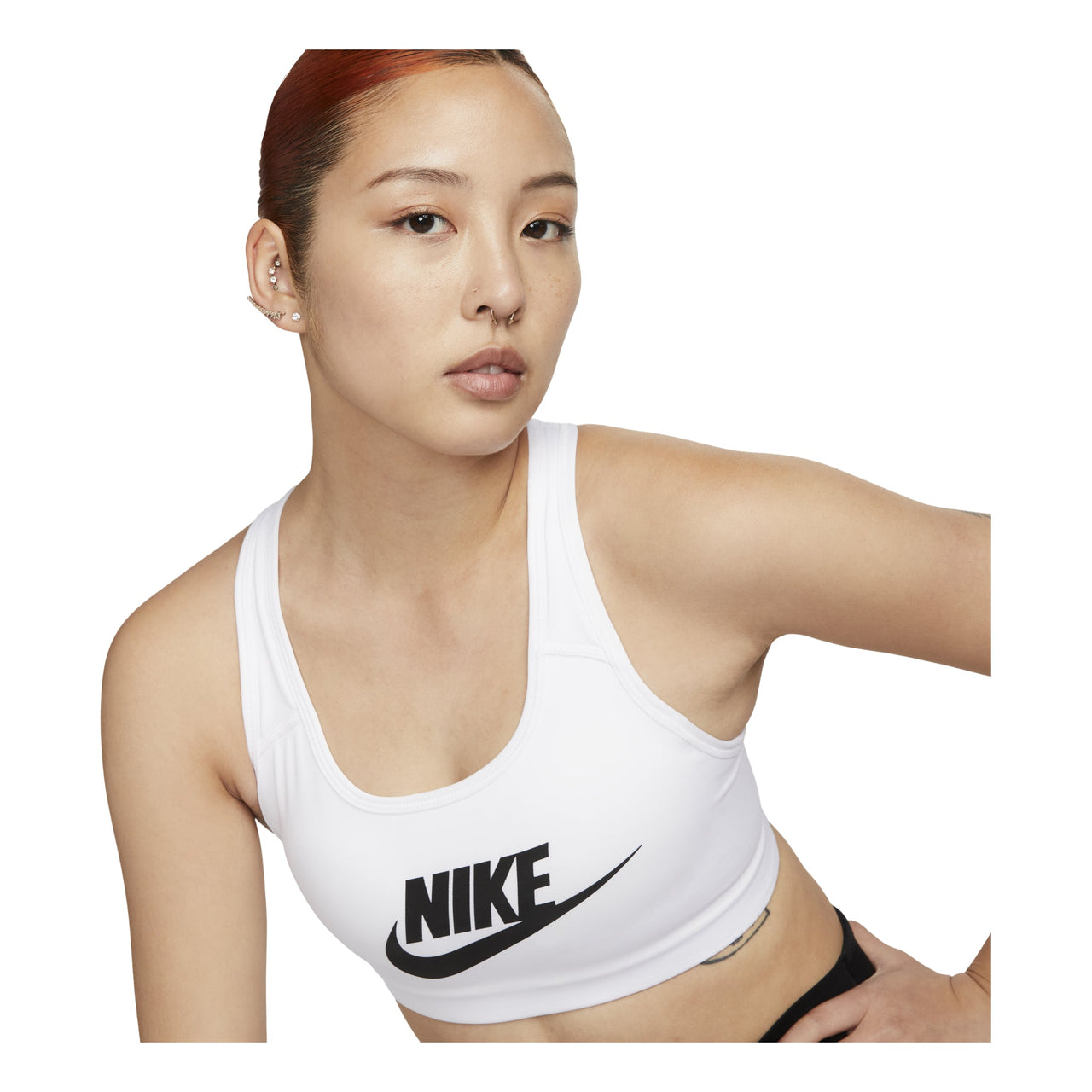 (WMNS) Nike Logo Sports White 899371-100